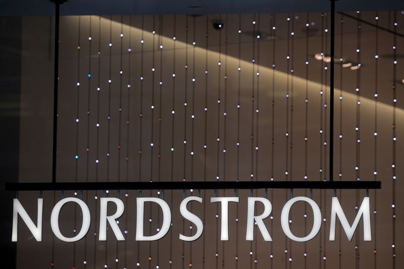&copy; Reuters. FILE PHOTO: A Nordstrom store is pictured in New York, U.S., March 1, 2021.  REUTERS/Brendan McDermid