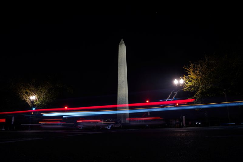 Washington Monument vandalized, one man taken into custody