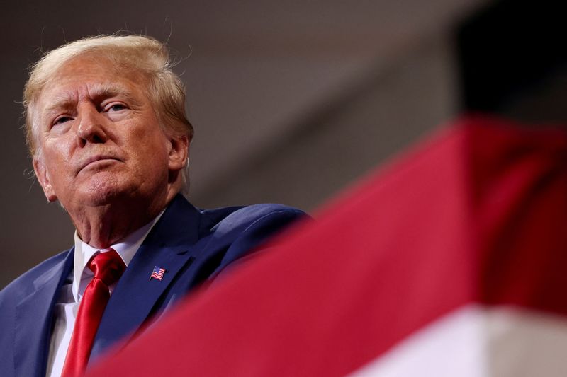 &copy; Reuters. Foto de archivo del expresidente de EEUU Donald Trump en un acto en Wilkes-Barre, Pennsylvania
 Sep  3, 2022.  REUTERS/Andrew Kelly 