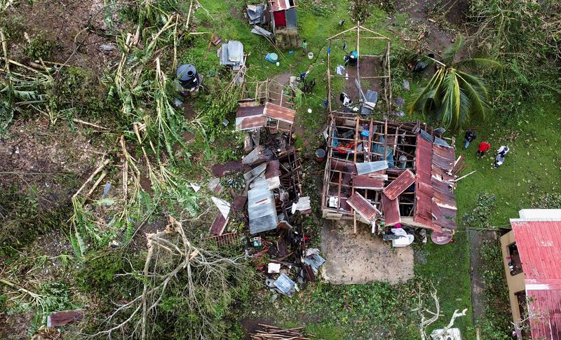 &copy; Reuters. Foto del martes de la zona rural de Cuey en El Seibo, Republic Dominicana, tras el paso de Fiona 
Sept 20, 2022. REUTERS/Jesus Frias  