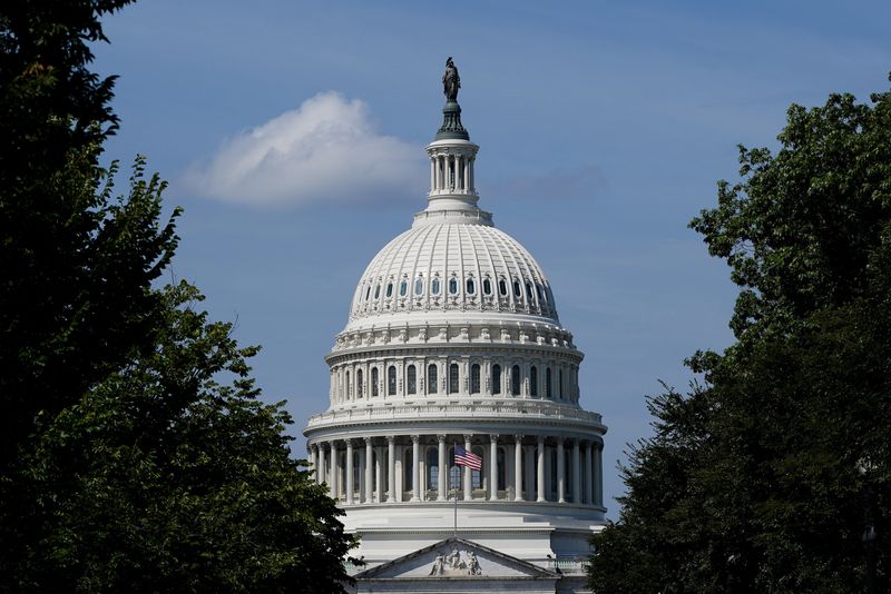 &copy; Reuters. The U.S. Capitol building is seen in Washington, U.S., September 4, 2022. REUTERS/Elizabeth Frantz