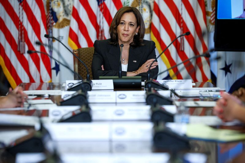 U.S. VP Harris to discuss Taiwan's security in Asia -official