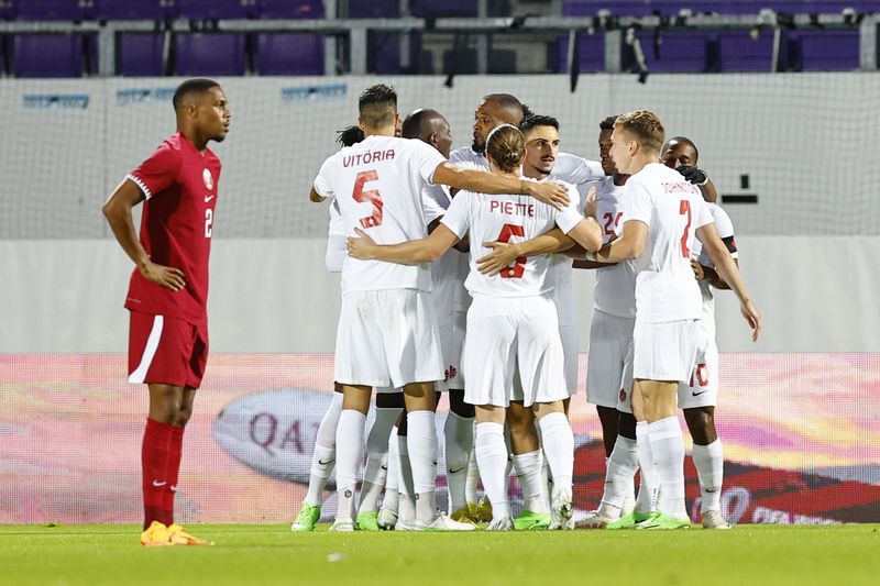 © Reuters. Canada v Qatar - Estadio Franz Horr, Viena, Austria - 23 de septiembre del 2022 REUTERS/Lisa Leutner