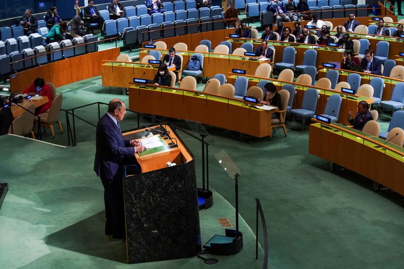Lavrov promete en la ONU 