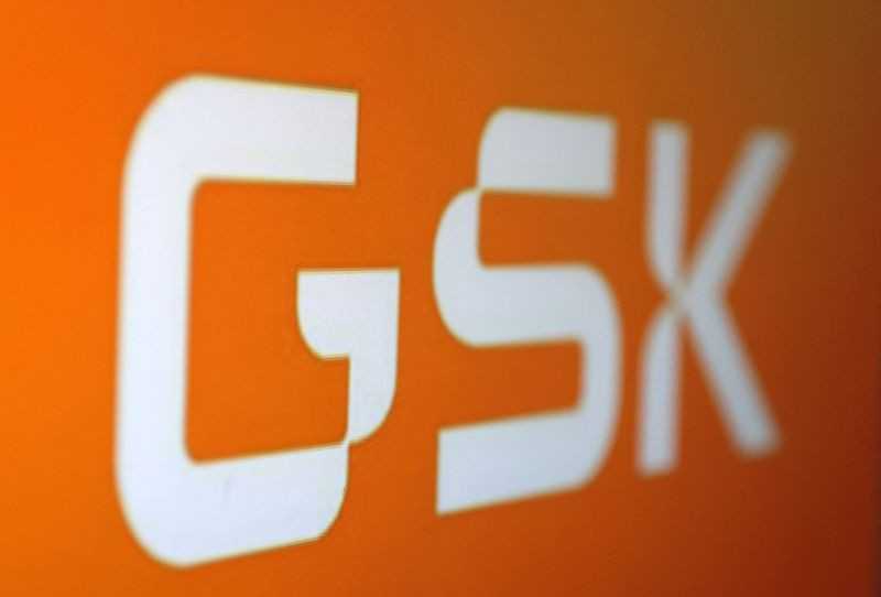 &copy; Reuters. FILE PHOTO: GSK (GlaxoSmithKline) logo is seen in this illustration, August 10, 2022. REUTERS/Dado Ruvic/Illustration/