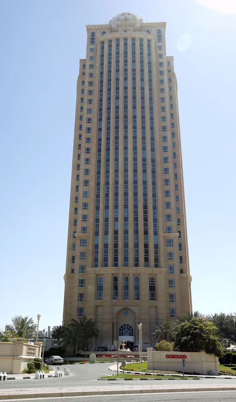 &copy; Reuters. المقر الرئيسي لشركة أوريد القطرية للاتصالات في الدوحة بصورة من أرشيف رويترز.
