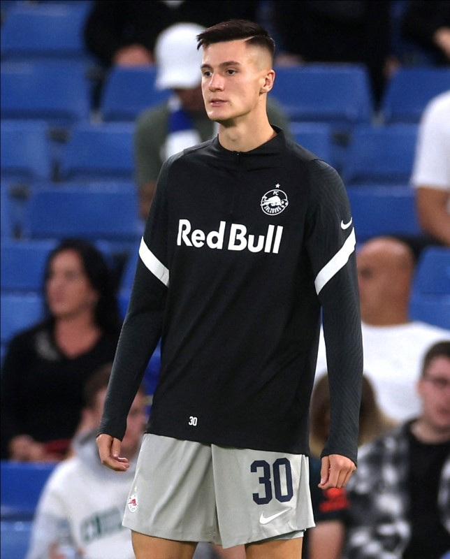 &copy; Reuters. اللاعب السلوفيني بنيامين سيسكو في صورة من أرشيف رويترز.