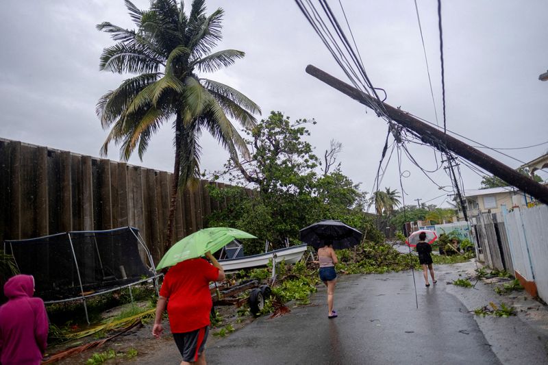 Some 349,000 still without power in Puerto Rico after Fiona