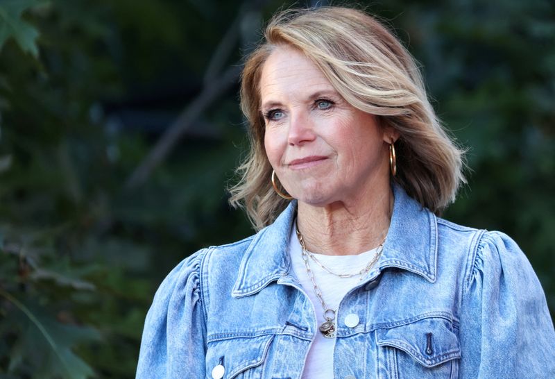 &copy; Reuters. FILE PHOTO: Katie Couric attends the Global Citizen Concert in New York City, New York, U.S., September 24, 2022. REUTERS/Caitlin Ochs/File Photo