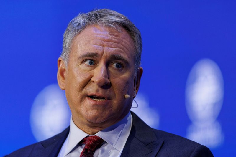 &copy; Reuters. FILE PHOTO: Citadel CEO Ken Griffin speaks at the 2022 Milken Institute Global Conference in Beverly Hills, California, U.S., May 2, 2022.  REUTERS/Mike Blake/File Photo