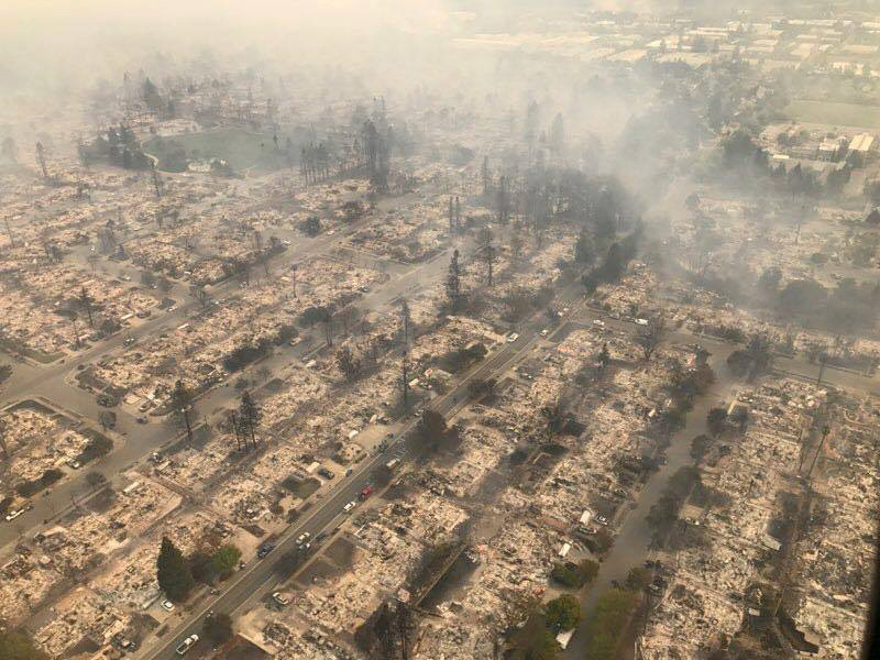 PG&E officials reach $117 million settlement over California wildfires
