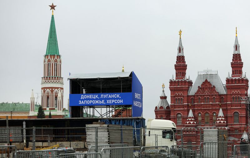 &copy; Reuters. Vista da Praça Vermelha em Moscou
 28/9/022     REUTERS/Evgenia Novozhenina