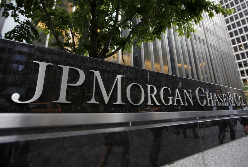 © Reuters. Logotipo do JP Morgan Chase & Co.
20/05/2015
REUTERS/Mike Segar