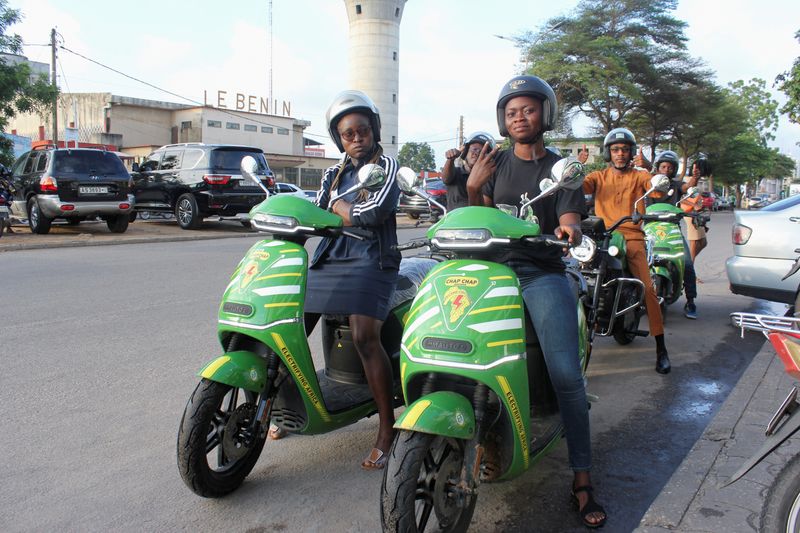 E-moped firm out to win over West Africa's sceptical moto-taxi drivers
