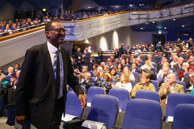 &copy; Reuters. British Chancellor of the Exchequer Kwasi Kwarteng attends the annual Conservative Party conference, in Birmingham, Britain, October 2, 2022. REUTERS/Hannah McKay