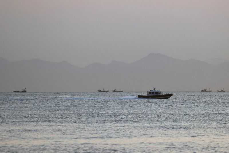 &copy; Reuters. Embarcação de Taiwan 
 16/8/2022   REUTERS/Ann Wang