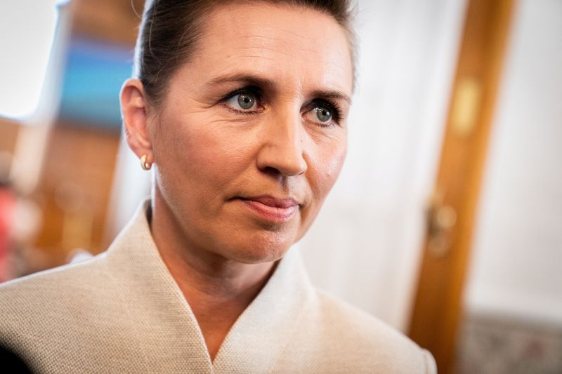 &copy; Reuters. Photo de la Première ministre danoise, Mette Frederiksen. /Photo prise le 4 octobre 2022 à Copenhague, Danemark/REUTERS/Ritzau Scanpix