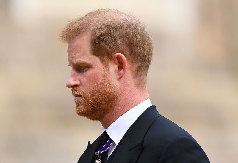 &copy; Reuters. Príncipe britânico Harry
 19/9/2022   Justin Setterfield/Pool via REUTERS