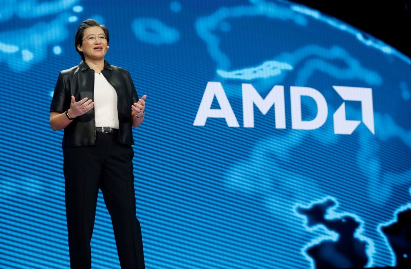 &copy; Reuters. FOTO DE ARCHIVO. Lisa Su, presidenta y directora ejecutiva de AMD, da un discurso de apertura durante el CES 2019 en Las Vegas, Nevada, EEUU