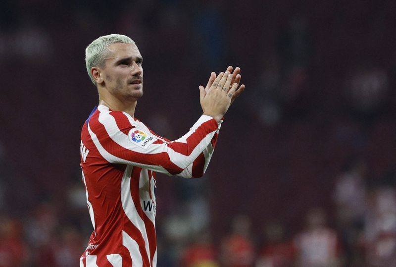 &copy; Reuters. Griezmann em jogo do Atlético de Madri
 10/9/2022  REUTERS/Susana Vera