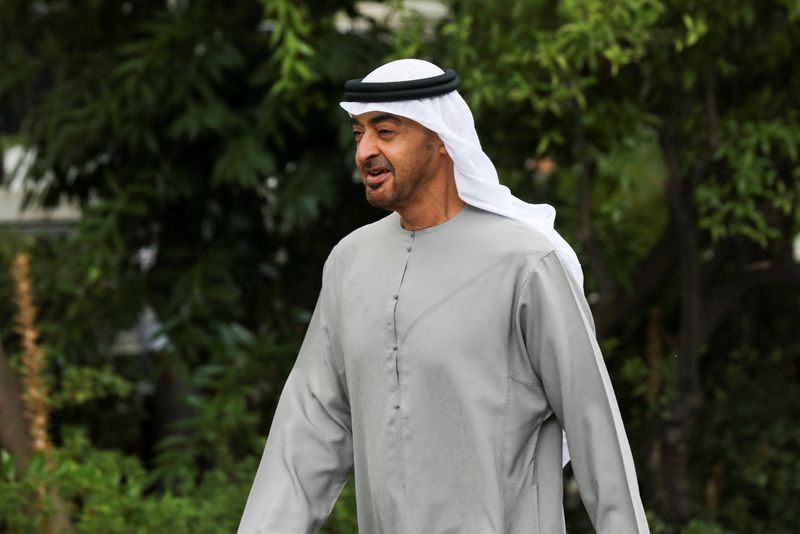 &copy; Reuters. رئيس الإمارات الشيخ محمد بن زايد آل نهيان - صورة من أرشيف رويترز. 