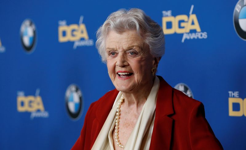 &copy; Reuters. FILE PHOTO: Actor Angela Lansbury poses at the 70th Annual DGA Awards in Beverly Hills, California, U.S., February 3, 2018. REUTERS/Mario Anzuoni/File Photo