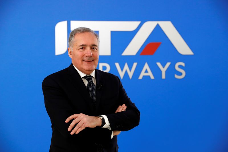 &copy; Reuters. Alfredo Altavilla, presidente esecutivo di Ita Airways, a Roma. REUTERS/Remo Casilli