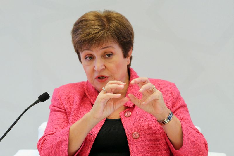 &copy; Reuters. Diretora-gerente do Fundo Monetário Internacional, Kristalina Georgieva
03/10/2022. REUTERS/Ahmed Yosri/File Photo