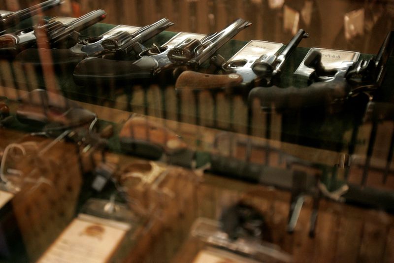 Ban on guns with serial numbers removed is unconstitutional -U.S. judge