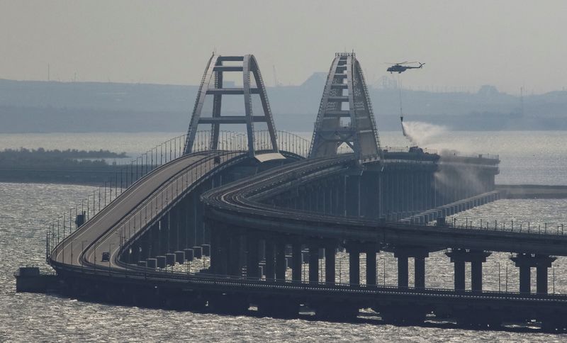 Crimea bridge repairs to be finished by July 2023 - Russian government document