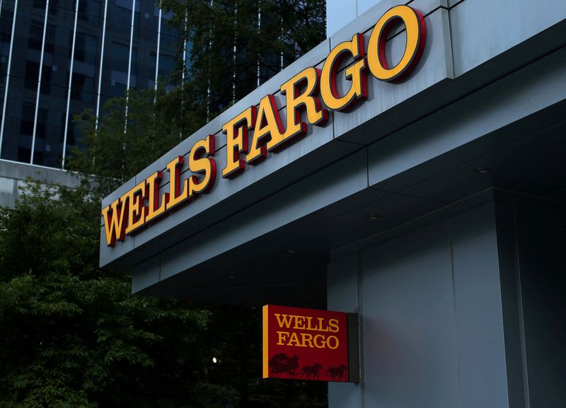 &copy; Reuters. FILE PHOTO: A Wells Fargo Bank is shown in Charlotte, North Carolina, U.S., September 26, 2016. REUTERS/Mike Blake/File Photo