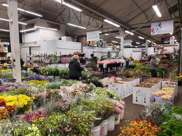 &copy; Reuters. Imagen de archivo del mercado mayorista de flores de San Francisco, California, EEUU.