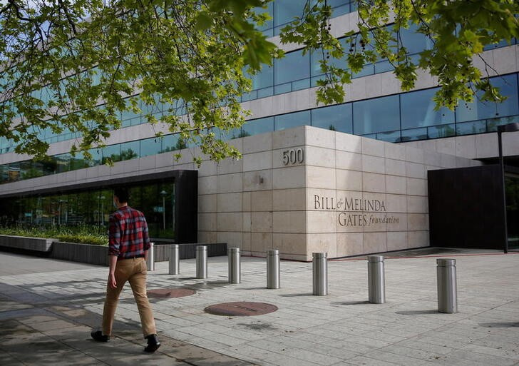 &copy; Reuters. Foto de archivo de la sede de la Bill & Melinda Gates Foundation en Seattle, Washington
May 5, 2021.  REUTERS/Lindsey Wasson