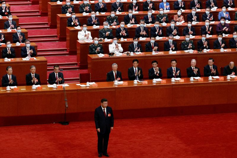 &copy; Reuters. Presidente da China, Xi Jinping
 16/10/2022   REUTERS/Thomas Peter