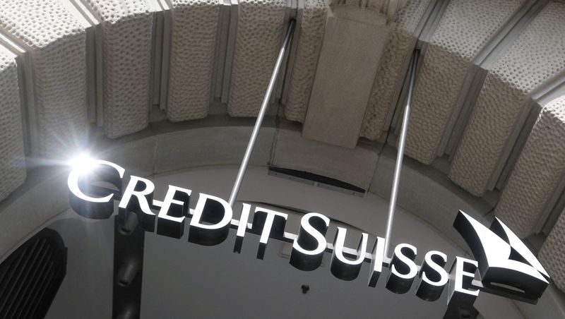 &copy; Reuters. Logotipo do Credit Suisse na sede em Zurique, Suíça. 04/10/2022. REUTERS/Arnd Wiegmann/File Photo