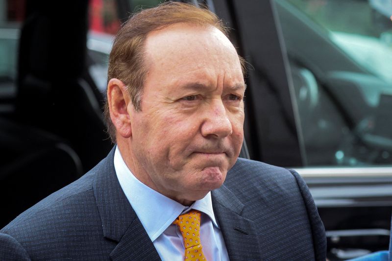 &copy; Reuters. Ator Kevin Spacey chega a tribunal de Nova York
13/10/2022
REUTERS/Brendan McDermid.