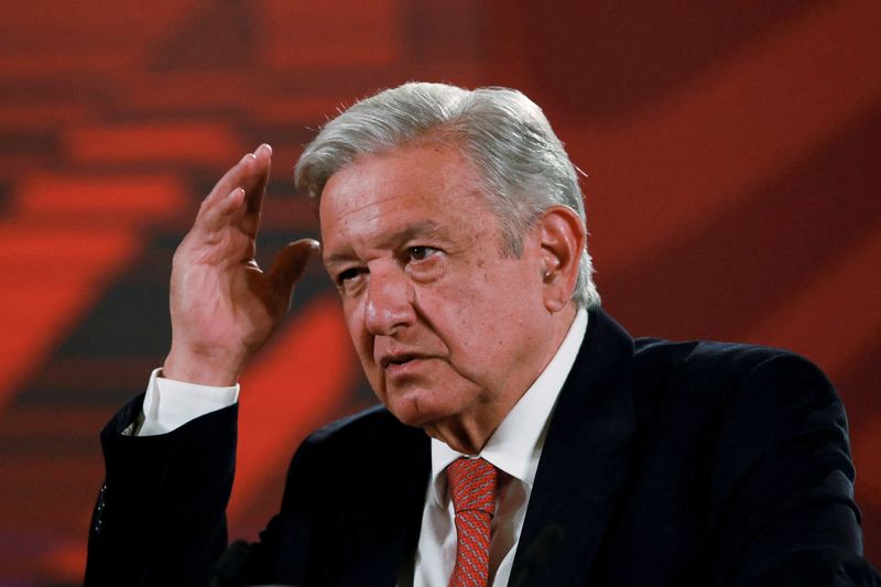 Mexico president backs defense ministry's refusal to account for massive data leak