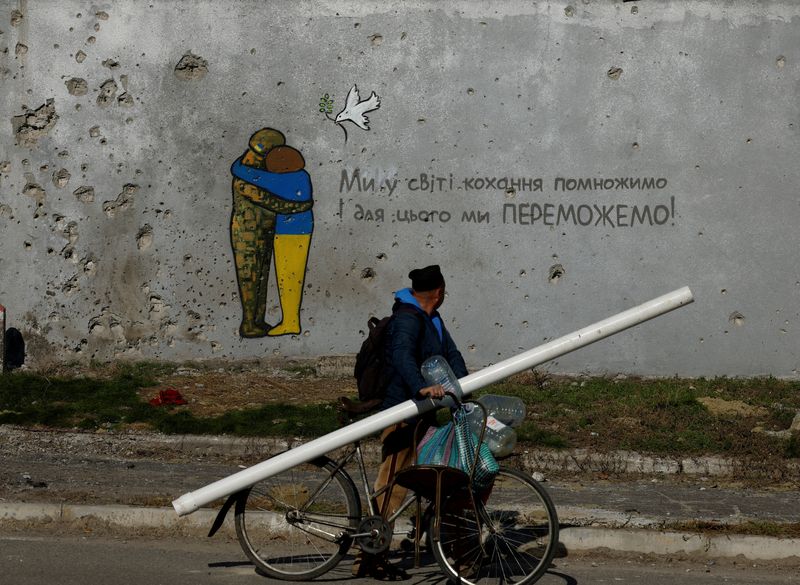 &copy; Reuters. Cidade ucraniana de Kupiansk
 18/10/2022   REUTERS/Clodagh Kilcoyne