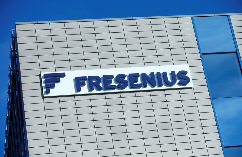 &copy; Reuters. FILE PHOTO: Fresenius headquarters in Bad Homburg near Frankfurt, Germany, February 27, 2018.    REUTERS/Ralph Orlowski