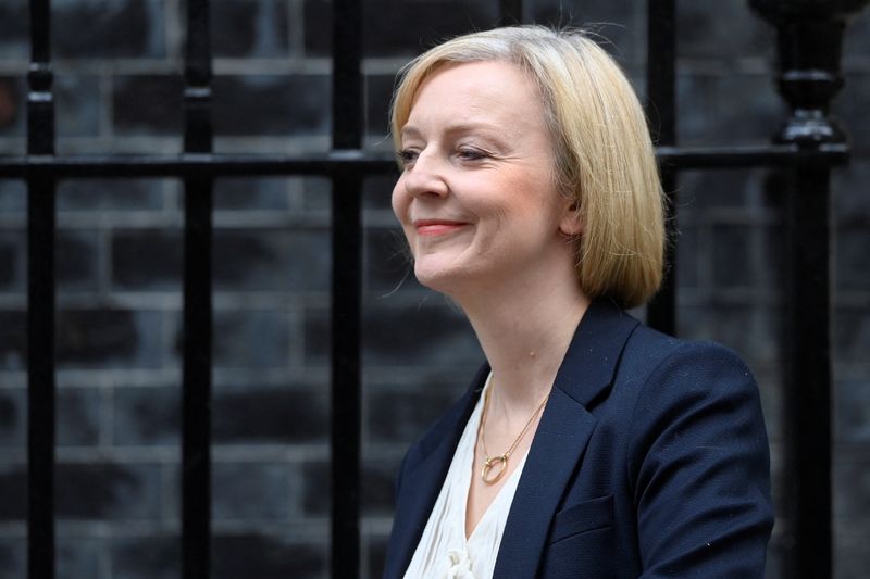 &copy; Reuters. Premiê britânica Liz Truss
 19/10/2022  REUTERS/Toby Melville