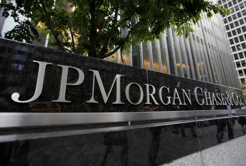 &copy; Reuters. Sede corporativa do JP Morgan Chase & Co. em Nova York. 20/05/2015.  REUTERS/Mike Segar