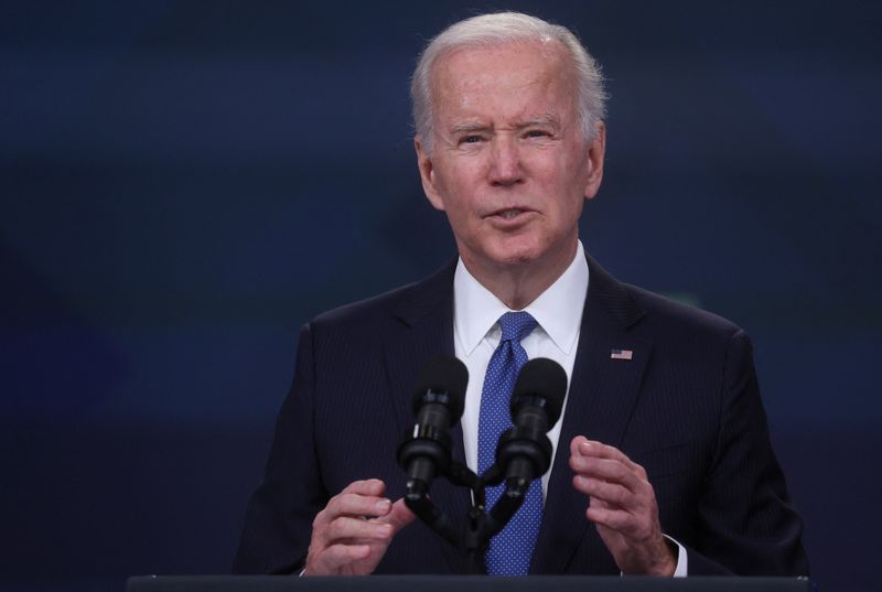 Biden, battling high gas prices, says U.S. will tap, refill oil reserve