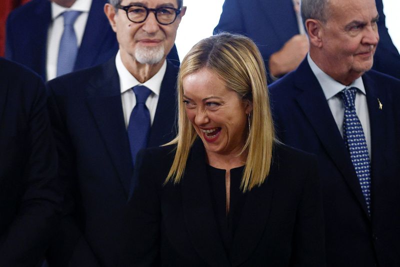 Right-wing Meloni sworn in as Italy's first woman prime minister
