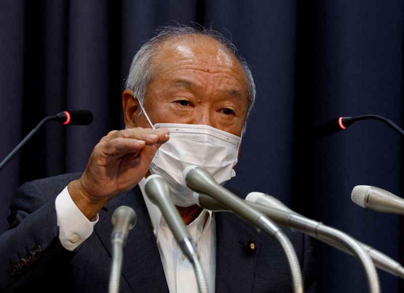 Japan Finance Minister Suzuki declines to say whether govt intervened to prop up yen