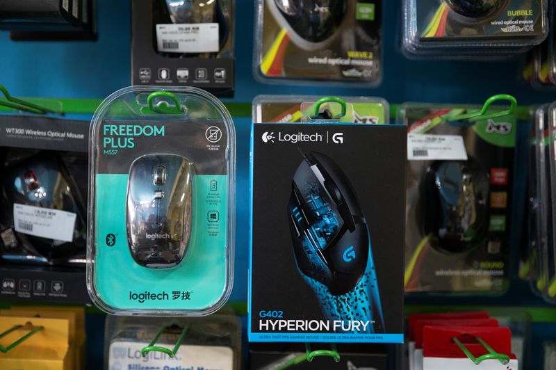 Logitech's quarterly sales down 12% to $1.15 billion