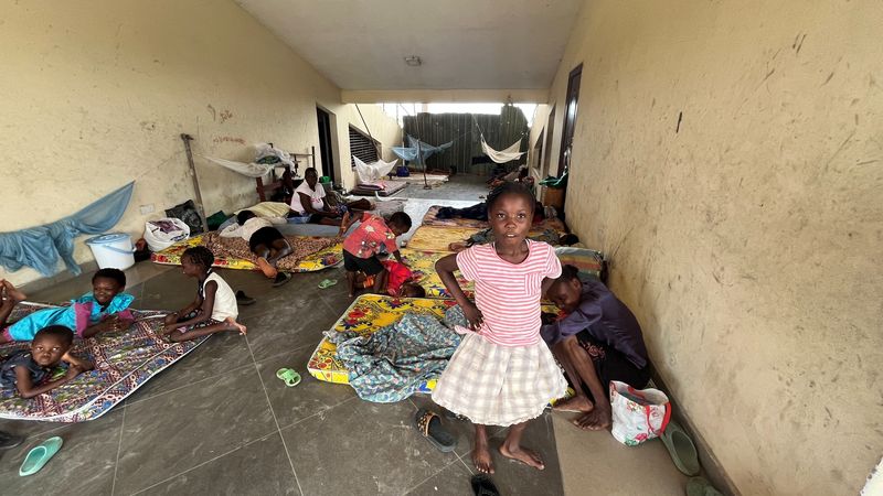 Desperate flight, then misery in a camp for Nigerians displaced by floods