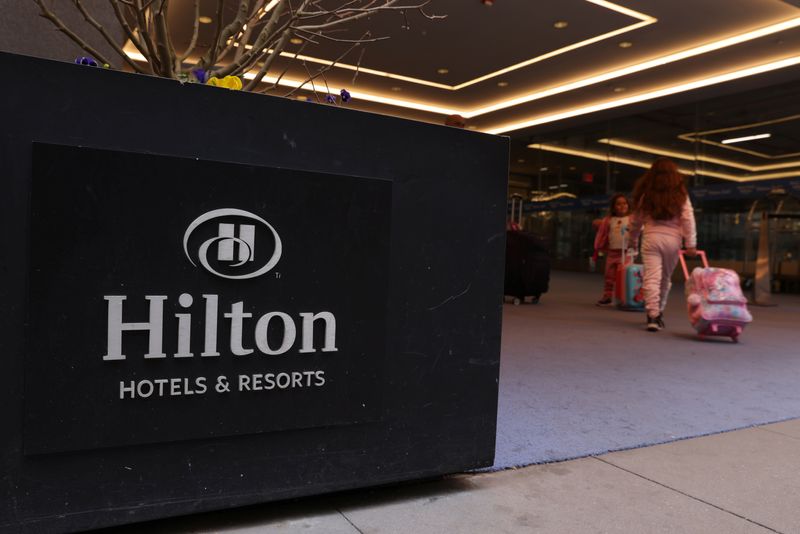 Hilton raises annual forecast as profit jumps on strong travel demand