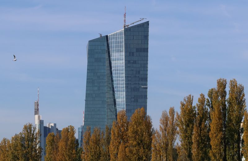 &copy; Reuters. A view shows the European Central Bank (ECB) building, in Frankfurt, Germany October 27, 2022. REUTERS/Wolfgang Rattay/File Photo