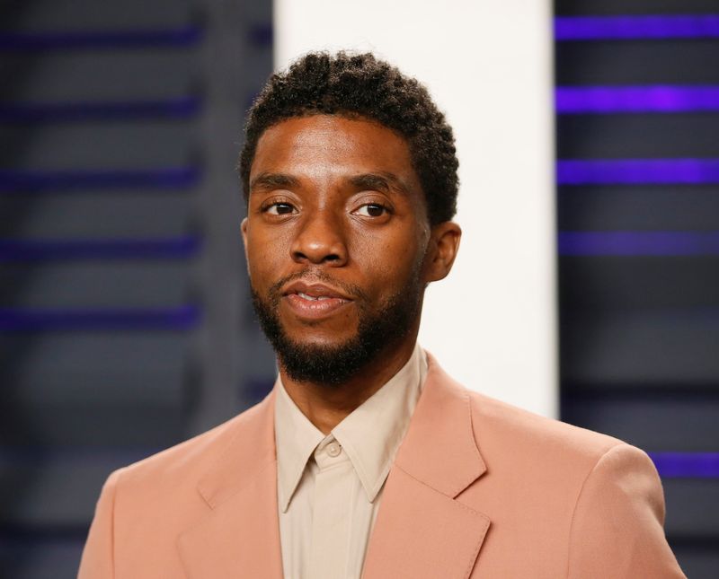 &copy; Reuters. Chadwick Boseman
 24/2/2019   REUTERS/Danny Moloshok