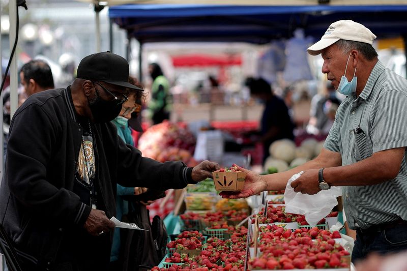 &copy; Reuters. Mercado em São Francisco, EUA
13/07/2022. REUTERS/Carlos Barria